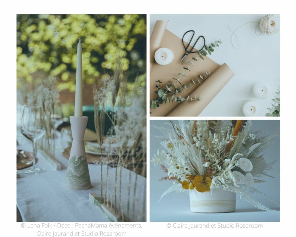 Atelier EVJF La Rochelle préparation déco de mariage