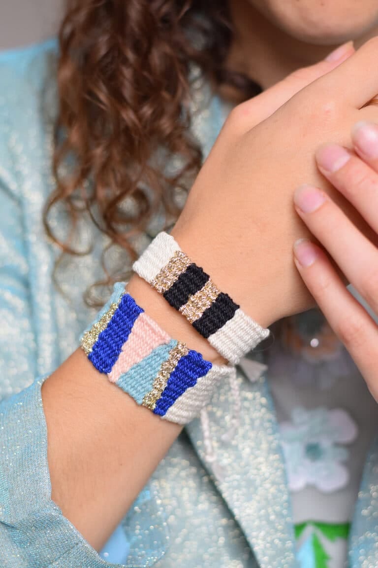Kit « Tissez-moi » Mes bracelets scintillants