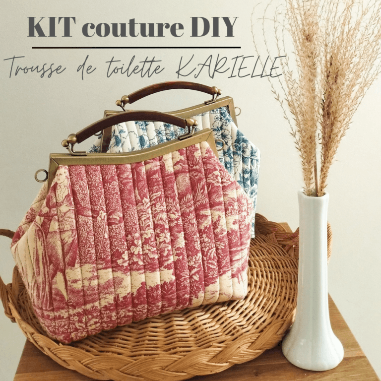 Kit couture trousse de toilette Karielle