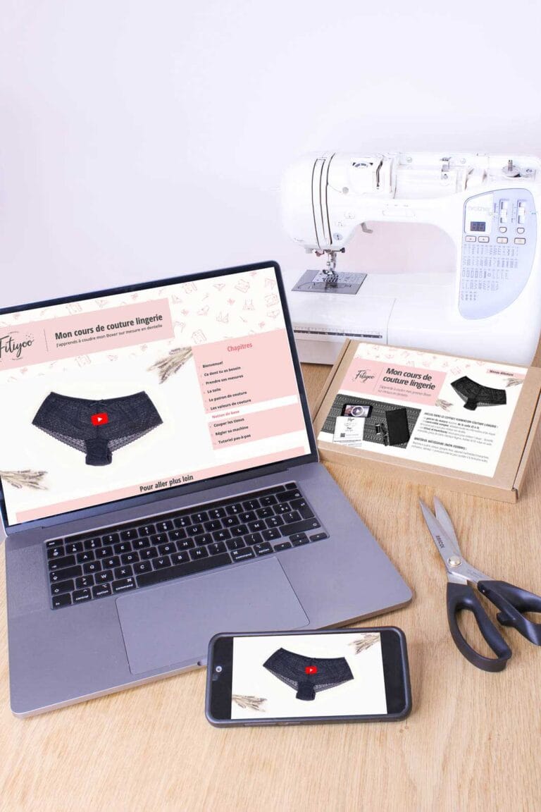 Coffret BOXER – Mon cours de couture lingerie