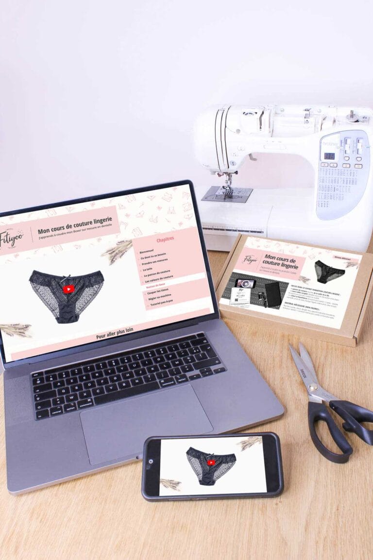 Coffret CULOTTE – Mon cours de couture lingerie