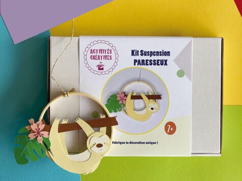 Cercle PARESSEUX en papiers pré-découpés