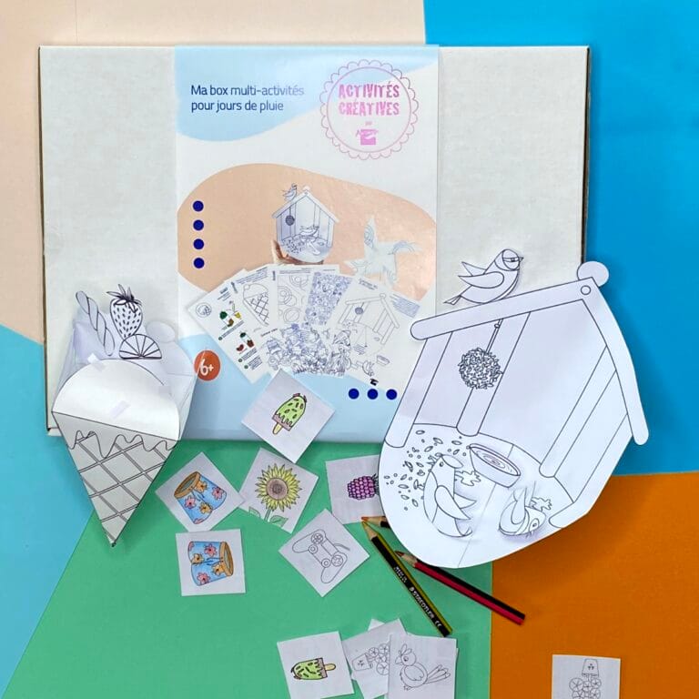 Coffret multi-activités Jours de pluie