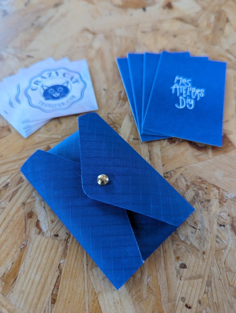 Kit Porte-Cartes en Voile Recyclée