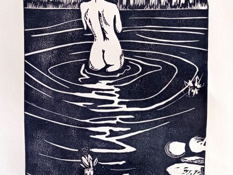 Linogravure libre