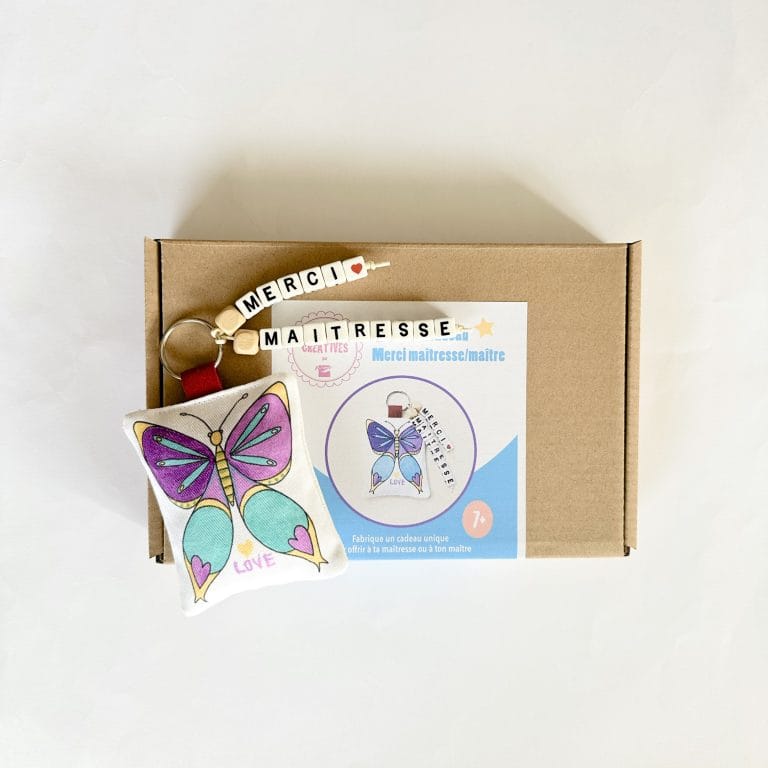 KIT CRÉATIF – Fabrique un cadeau Merci maîtresse (maître ou ATSEM)