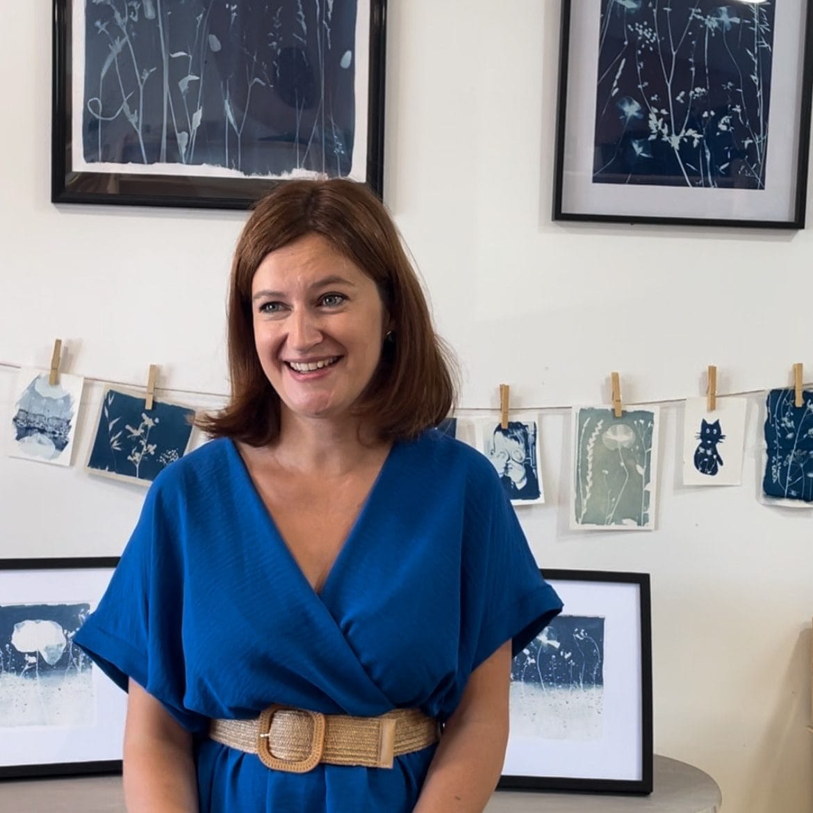 Le cyanotype par Typhaine
