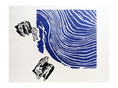 Atelier linogravure ( sur papier et vêtements )
