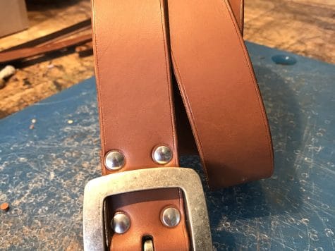 Atelier CUIR à Biarritz – Concevez votre ceinture façon sellier