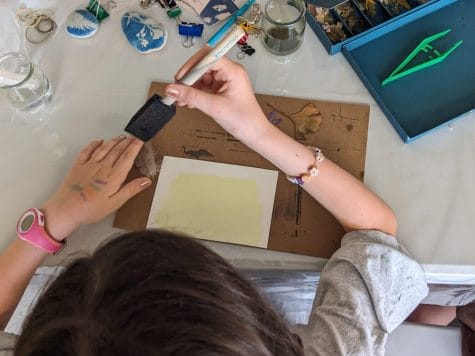 Stage été enfants cyanotypes sur 5 jours